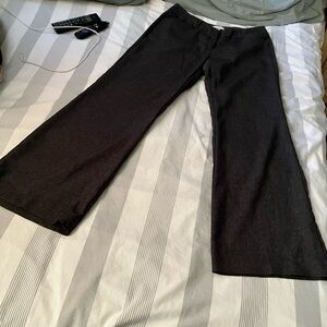 New York & Company Charcoal Textured Pants